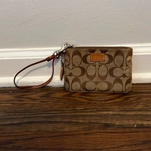Authentic Coach wristlet